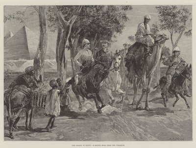 La saison en Égypte, un retour au galop des pyramides - William Heysham Overend