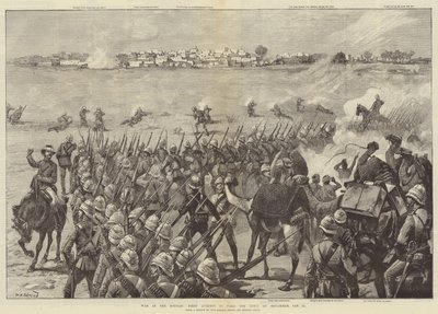 Guerre au Soudan, première tentative de prise de la ville de Metammeh, 21 janvier - William Heysham Overend