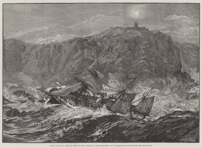 Naufrage du HMS Wasp à l