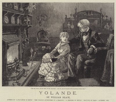 Yolande, par William Black - William Heysham Overend