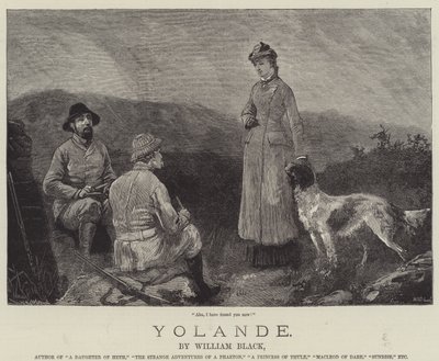 Yolande, par William Black - William Heysham Overend