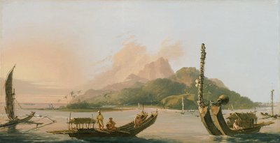 Tahiti : Cap au sud-est 1773 - William Hodges