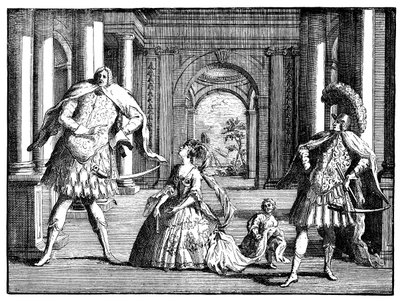 Berenstat, Cuzzoni et Senesino c1725 - William Hogarth