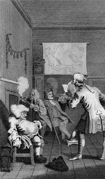 Frontispice de Tristram Shandy par William Hogarth - William Hogarth