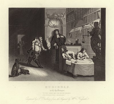 Hudibras par Samuel Butler - William Hogarth