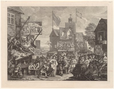 Foire à Southwark - William Hogarth