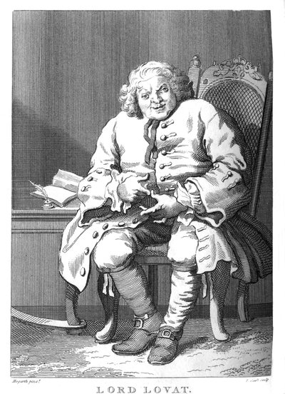 Lord Lovat par William Hogarth - William Hogarth