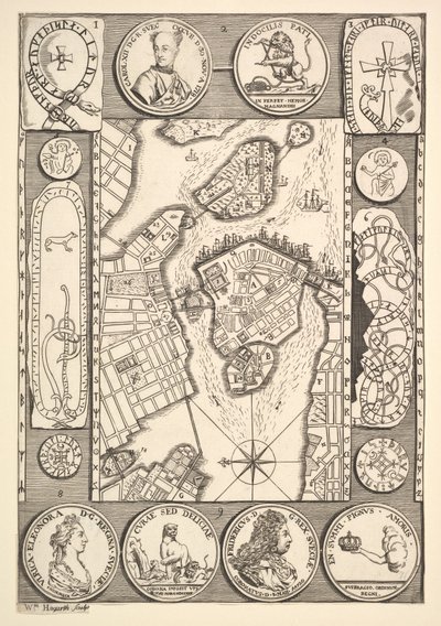 Carte de Stockholm des voyages d