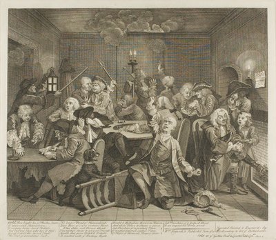 Sixième planche, tirée de A Rake