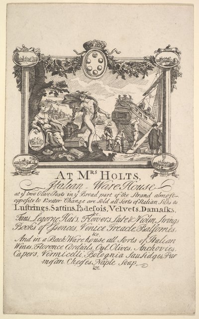 Carte de visite pour l