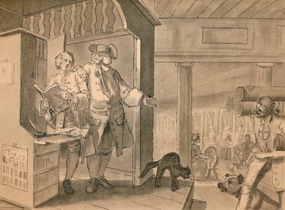 Esquisse pour la planche IV de l