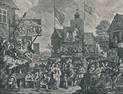 Foire de Southwark, 1733, 1920 - William Hogarth