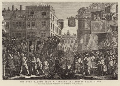 Le défilé du Lord Maire il y a cent trente ans - William Hogarth