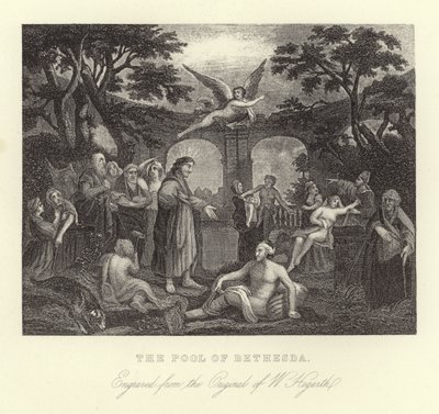 La piscine de Bethesda - William Hogarth