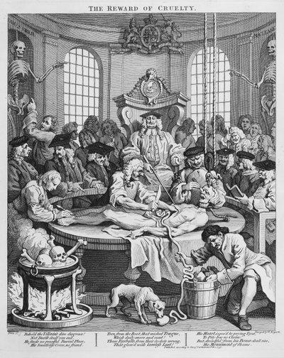 La récompense de la cruauté - William Hogarth