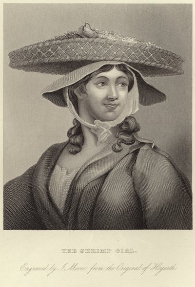 La fille aux crevettes - William Hogarth