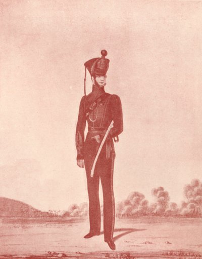 Officiers des Madras Army Rifles, vers 1837-1843, 1909 - William Hunsley