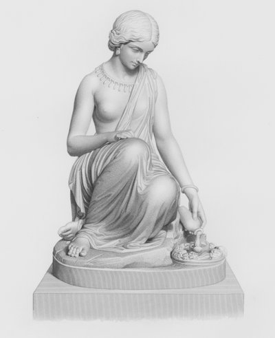 La Lampe du Gange, gravée par W Roffe d