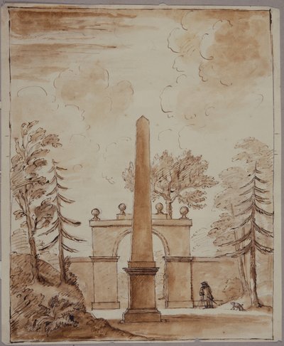 Chiswick, vue de la porte de Burlington Lane, l