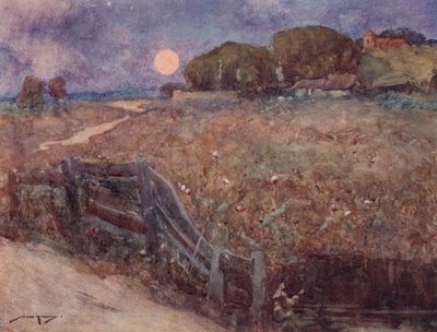 Illustration pour Le Village déserté par Oliver Goldsmith - William Lee Hankey