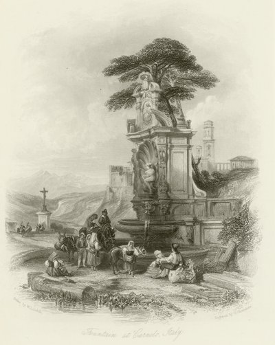 Fontaine à Carnelo - William Leighton Leitch