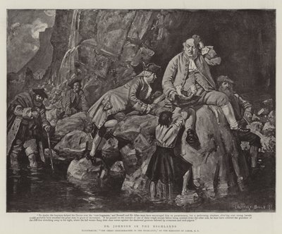 Dr Johnson dans les Highlands - William Lockhart Bogle