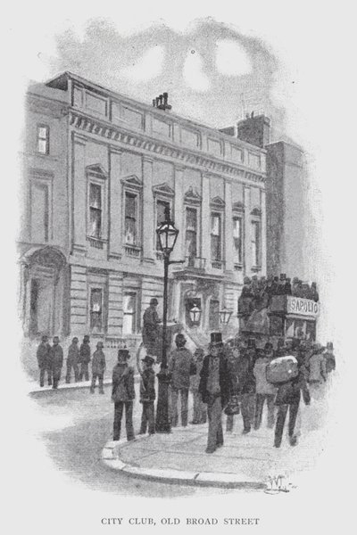 City Club, rue Old Broad - William Luker