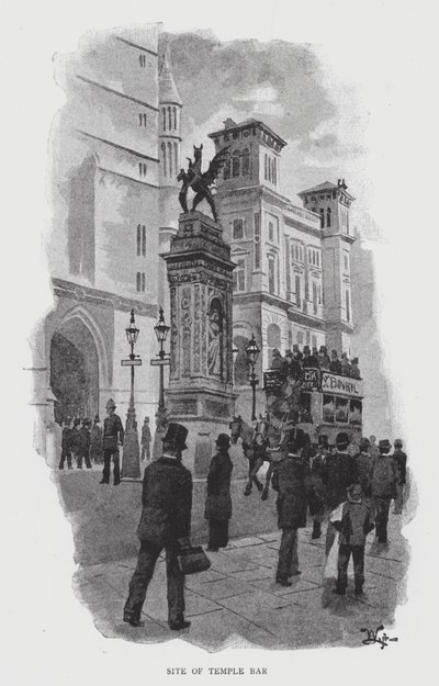 Site de Temple Bar - William Luker
