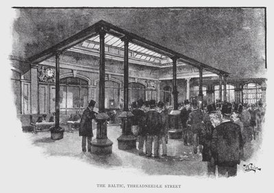 La Baltique, rue Threadneedle - William Luker