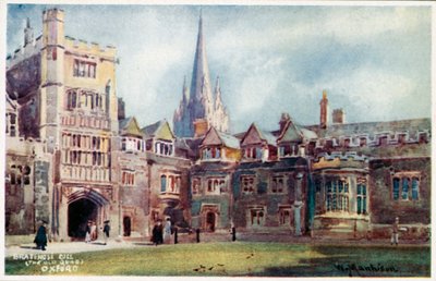 Brasenose College, Old Quad - William Matthison