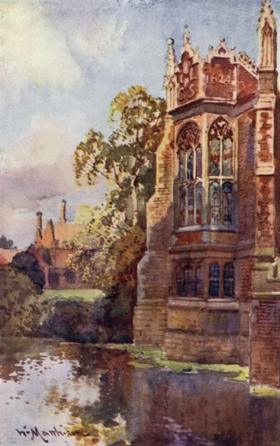 La Fenêtre de la Bibliothèque, St Johns College, depuis le Pont des Soupirs - William Matthison