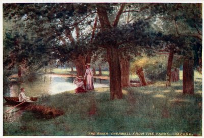 La Rivière Cherwell, depuis les Parcs, Oxford - William Matthison