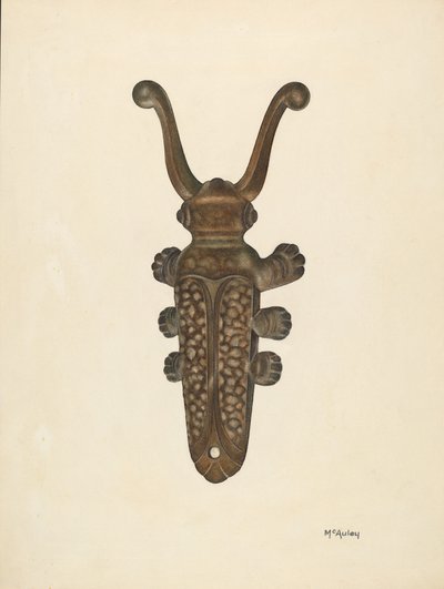 Tire-bottes, vers 1940 - William McAuley
