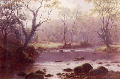 Sur la Wharfe - William Mellor
