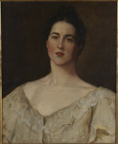 Le modèle majestueux - William Merritt Chase