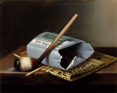 Hélas, pauvre Yorick - William Michael Harnett