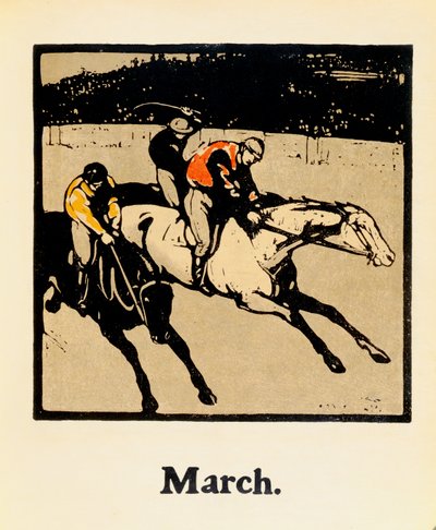 Le mois de mars, de 