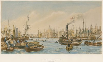 La piscine, en direction du pont de Londres - William Parrott