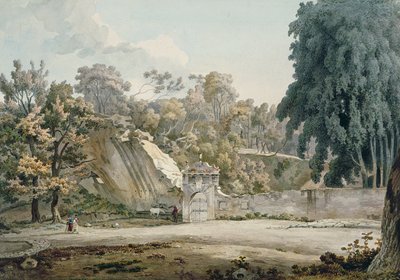 Porte du Parc et Fontaine - William Pars