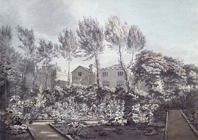 Le jardin à Strawberry Hill, vers 1780 - William Pars