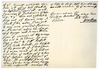 Lettre de William Penn au colonel Henry Sydney, 29 mars 1681 - William Penn
