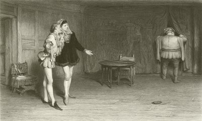 Prince Henry Poins et Falstaff - William Quiller Orchardson