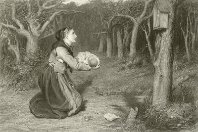Le sanctuaire dans la forêt - William Quiller Orchardson