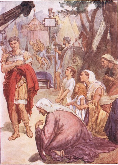 Coriolan et les matrones de Rome, de Vies de Plutarque publié par T C & E C Jack Ltd - William Rainey