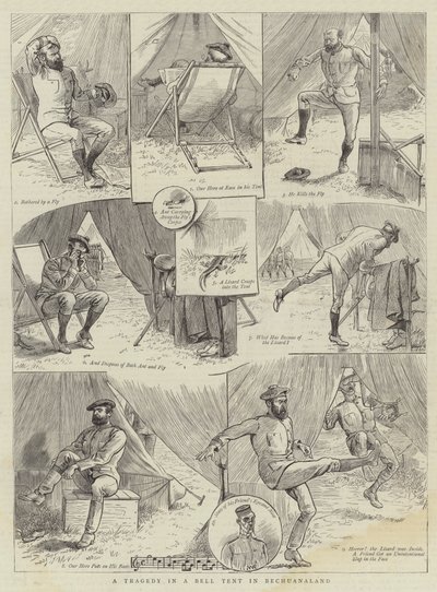 Une tragédie dans une tente de cloche au Bechuanaland - William Ralston