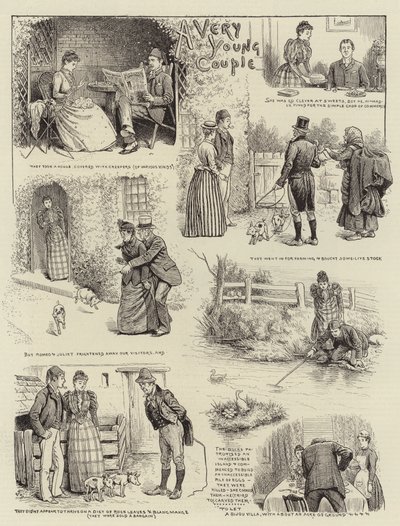 Un très jeune couple - William Ralston