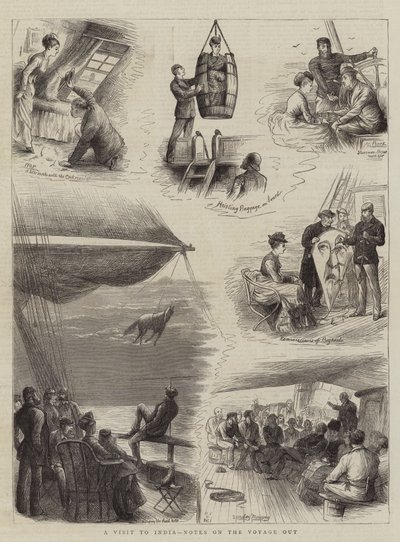 Une visite en Inde, notes sur le voyage aller - William Ralston