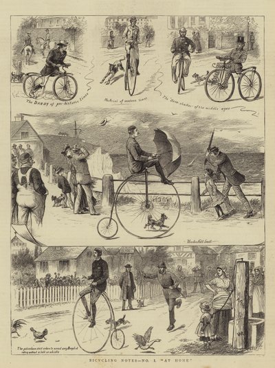 Notes sur le cyclisme, n° I, à la maison - William Ralston
