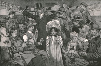 Venir voir le cortège du couronnement, 1902 - William Ralston