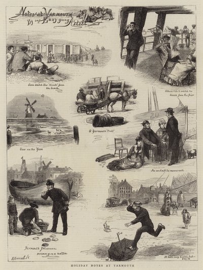 Notes de vacances à Yarmouth - William Ralston